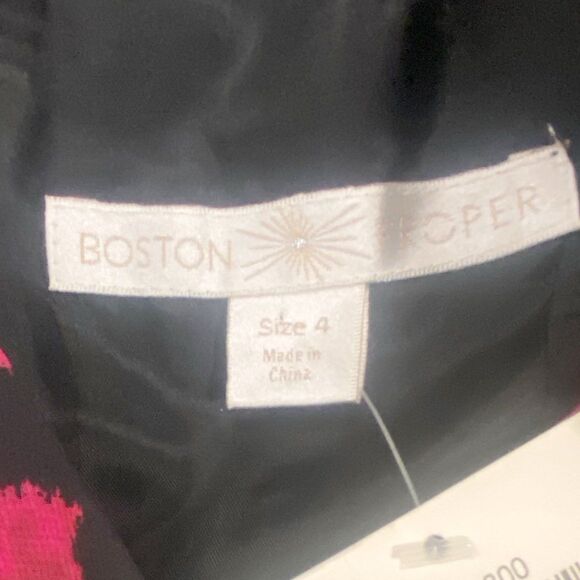 NWT Boston Proper Sleeveless Floral Print Lined Dress Women’s 4 Holiday Dress - Picture 3 of 11